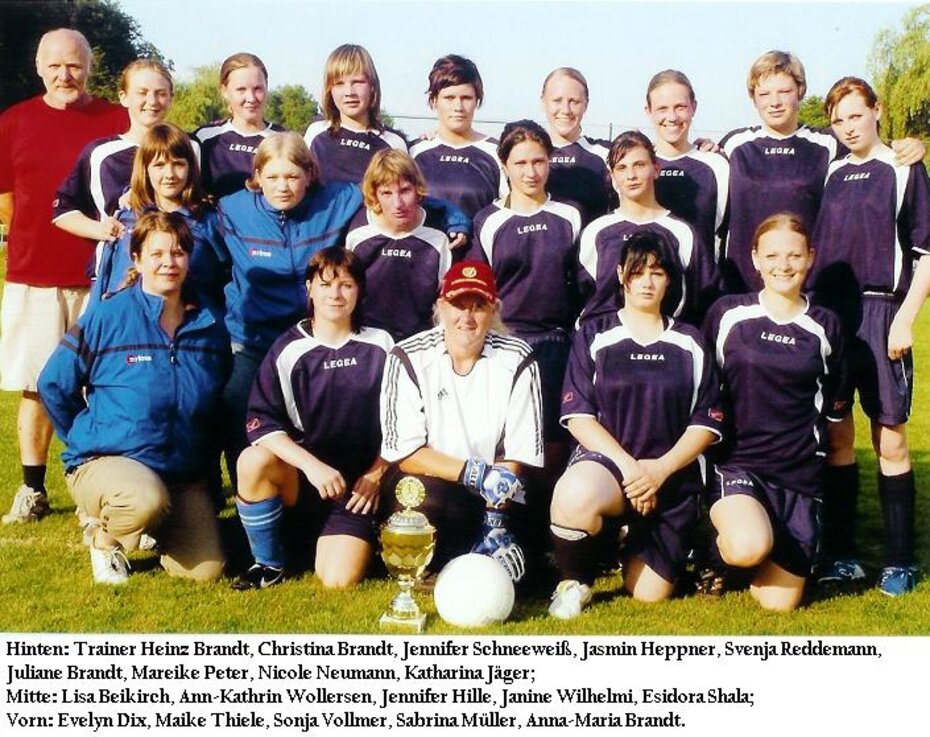 Kreismeister der Frauen SSG Bishausen